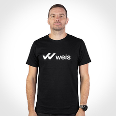 REMERA HOMBRE WEIS LOGO / NEGRA - comprar online