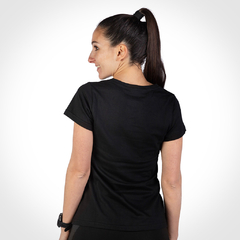 REMERA MUJER WEIS LOGO / NEGRA - Weis Mayorista