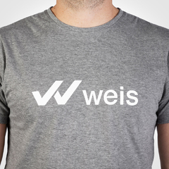 REMERA HOMBRE WEIS LOGO / GRIS - Weis Mayorista