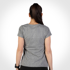 REMERA MUJER WEIS LOGO / GRIS - Weis Mayorista