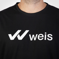 REMERA HOMBRE WEIS LOGO / NEGRA - tienda online