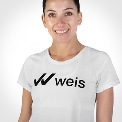 REMERA MUJER WEIS LOGO / BLANCA - tienda online