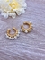 Earcuff tejido perla y balin