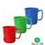 Jarro Mug Recto 400 ml Colores Plastico Cod:36116