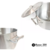Cacerola Gastronomica N°24 (5.5 litros) Aluminio Codigo 2709 - comprar online