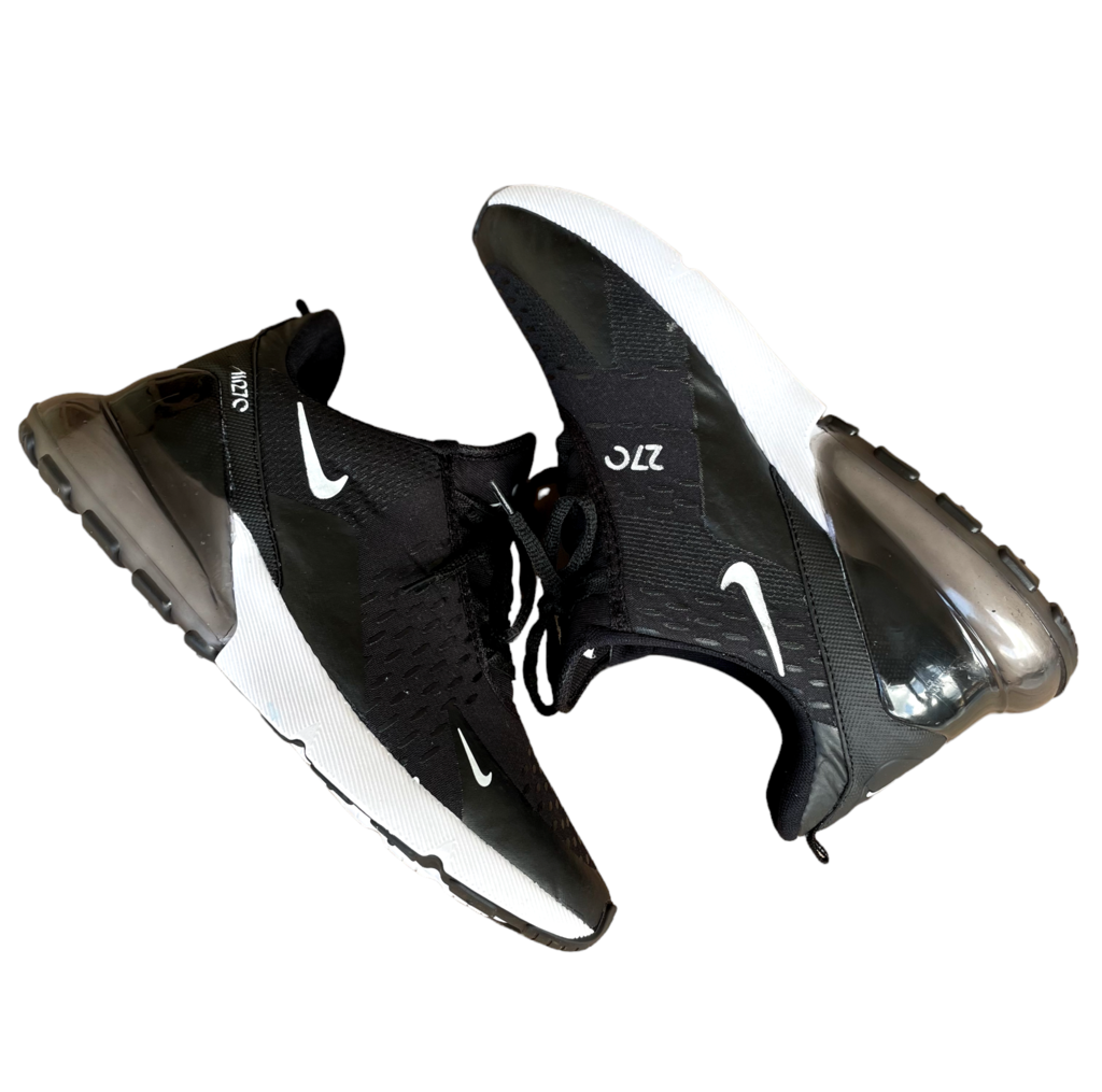 Nike air max 270 masculino preto e branco best sale