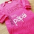 Body Manga Longa Frases papai Pink RN ao G - comprar online