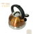 Chaleira Inox Com Apito Crown Gold 3 Litros - Gold - MaisCompras.com.br