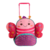 Mochila Infantil com Rodinhas - Borboleta Rosa