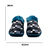 Imagem do Pantufa Masculina Xadrez Azul 40/41