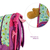 Mochila Infantil Escolar Rena Rodinha Rosa - loja online