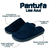 Pantufa Masculina Lisa Azul 40/41