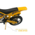 Moto de Motocross de Brinquedo com Apoio - Amarelo - MaisCompras.com.br