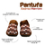 Pantufa Masculina Xadrez Marrom 40/41