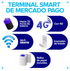 Terminal De Pago Point Smart - Mercado Pago. Internet Gratis