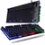 Kit Teclado Gamer Semi Mecânico, USB, RGB, 3200DPI, PC - loja online