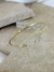 Bracelete com Zircônia Folheado em Ouro 18k