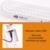 Luces Emergencia Oryx Bateria Recargable 60 Leds Luz Blanca - ORYX - En todos tus días