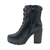 Bota Coturno Com Salto Feminino Mooncity 73151 na internet