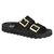 Sandália Moleca Feminino Rasteira Birken Slide 5436.401 - comprar online