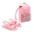 Sandália Infantil Gdn Barbie + Mochila Barbie 23067 - loja online