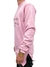 Blusa moletom alongada careca rosa na internet