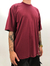Camiseta semi long oversized basica lisa - used3