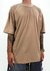 Camiseta semi long oversized basica lisa - loja online