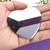 Bottons de coração holográficos bandeiras do Orgulho LGBTQIAPN+ na internet