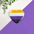 Imagem do Bottons de coração holográficos bandeiras do Orgulho LGBTQIAPN+