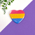 Bottons de coração holográficos bandeiras do Orgulho LGBTQIAPN+