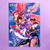Print A4 Holográfico Saga Aika - heróis - Lúcia Lemos | Produtos Geek e Kawaii | Livros de Fantasia | Animes