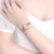Relógio de Pulso Feminino Luxuoso e Impermeável com Pulseira de Liga de Zinco - NF5034 - comprar online