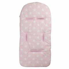 Colchón cubre cochecito Pio rosa + Rosa estrellas - comprar online