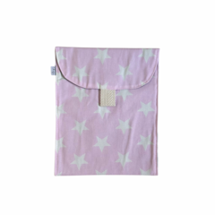 Bolsa de muda impermeable Rosa estrellas