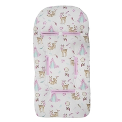 Colchón cubre cochecito + Almohada bebé Bambi - comprar online