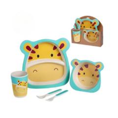 Set alimentación Bamboo (varios diseños) - Chufi Bebés Mayorista