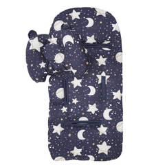 Colchón cubre cochecito + almohada bebé Luna