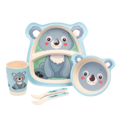 Set alimentación Bamboo (varios diseños) - comprar online