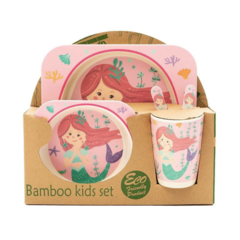 Set alimentación Bamboo (varios diseños) - comprar online