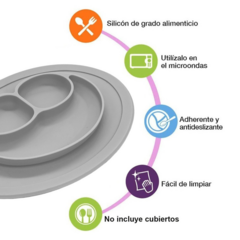 Imagen de Plato de silicona mini individual