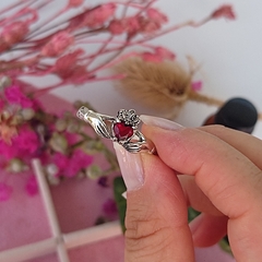 Anillo Claddagh en Alpaca - comprar online