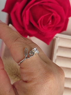 Anillo Love 1 en Plata 925 en internet