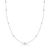 Colar Choker Prata Veneziana Diamantada com Bolinhas