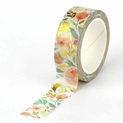 Washi tape Flores Foil