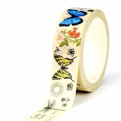 Washi tapes Mariposas e insectos