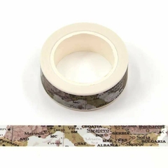 Washi tapes mapas