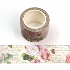 Washi tape flores