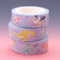 Washi tapes Dinosaurios