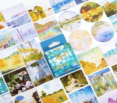 Stickers en cajita Monet